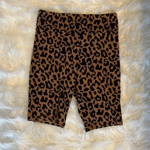 Wild Fable Biker Shorts Cheetah
